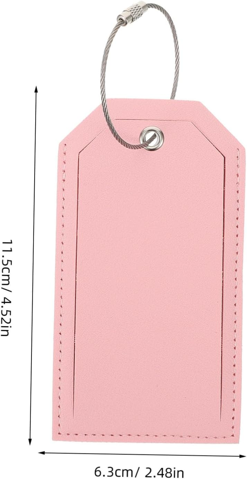 TINEASUR 2Pcs Boarding Pass Luggage Tag Suitcase Tags Business Travel Bag for Suitcases image number 1