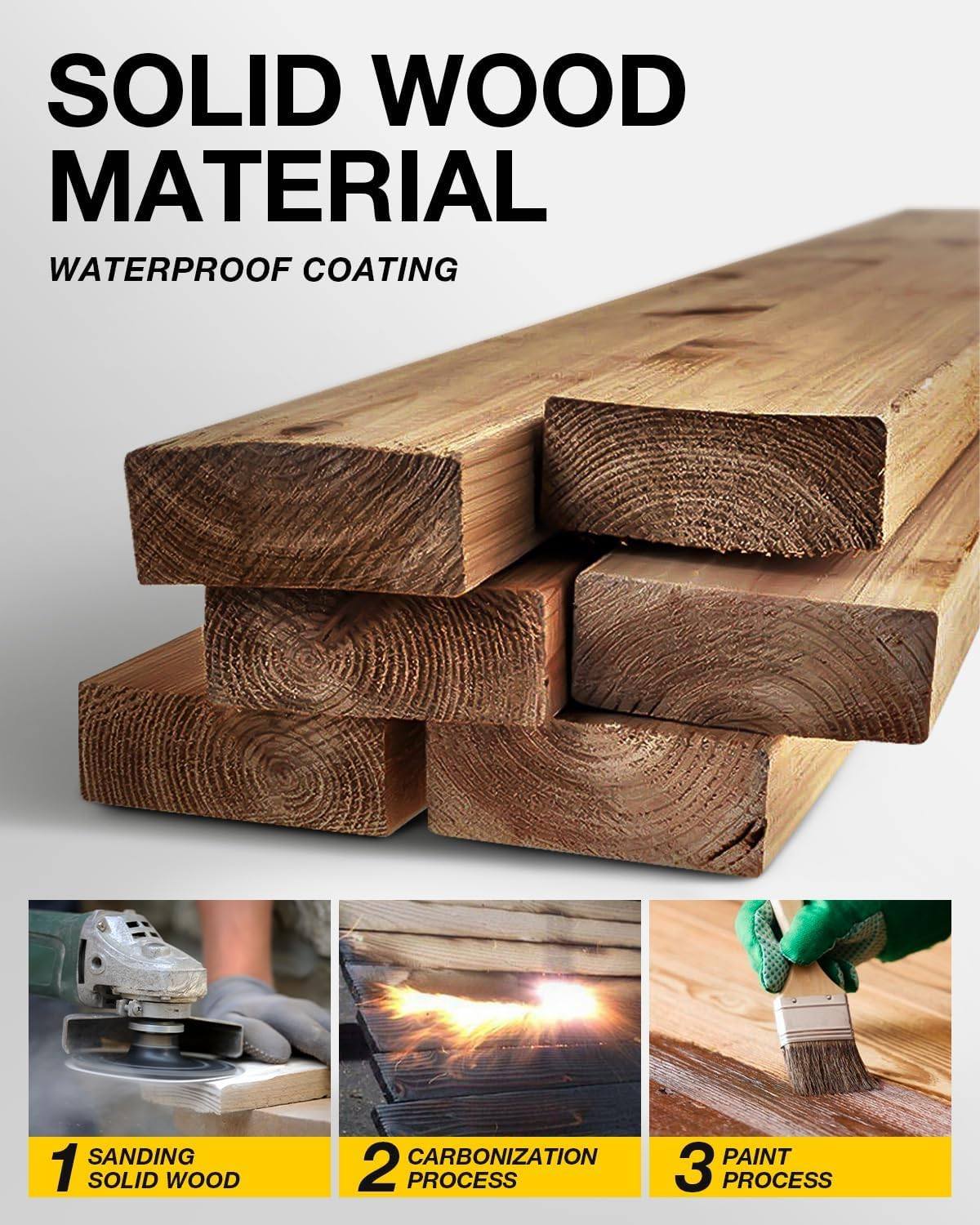 Ghosthorn 4 Sets Holds up to 24 Rods Fishing Pole Rod Racks Wall or Ceiling Mounted Fishing Rod Holders for Garage Storage Organizer Fishing Gear Equipment Gifts for Men Women image number 5