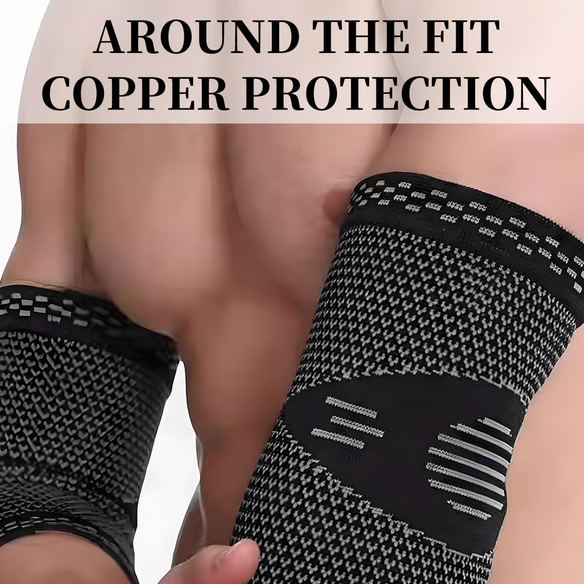 Premium Elbow Brace Compression Support (Pair), Adjustable Elbow Sleeve for Tendonitis, Tennis Elbow Brace, Golfers Elbow, Arthritis Relief, Apply to Workouts, Weightlifting, and Daily Use image number 5