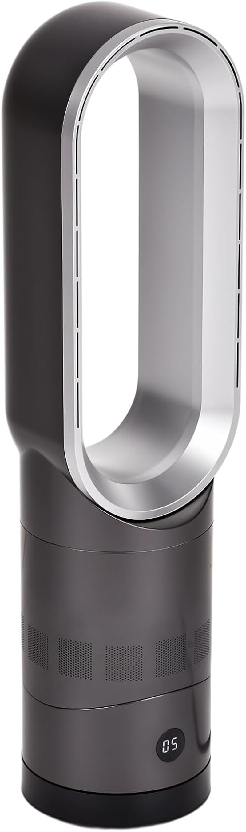 Bladeless Tower Fan with Air Purifier, Electric Portable Floor Fan for Bedroom, 9H Timer, 8-Speed, Strong Wind, LED Touch Control, 90&deg; Oscillating Fan for Home & Office Use image number 1