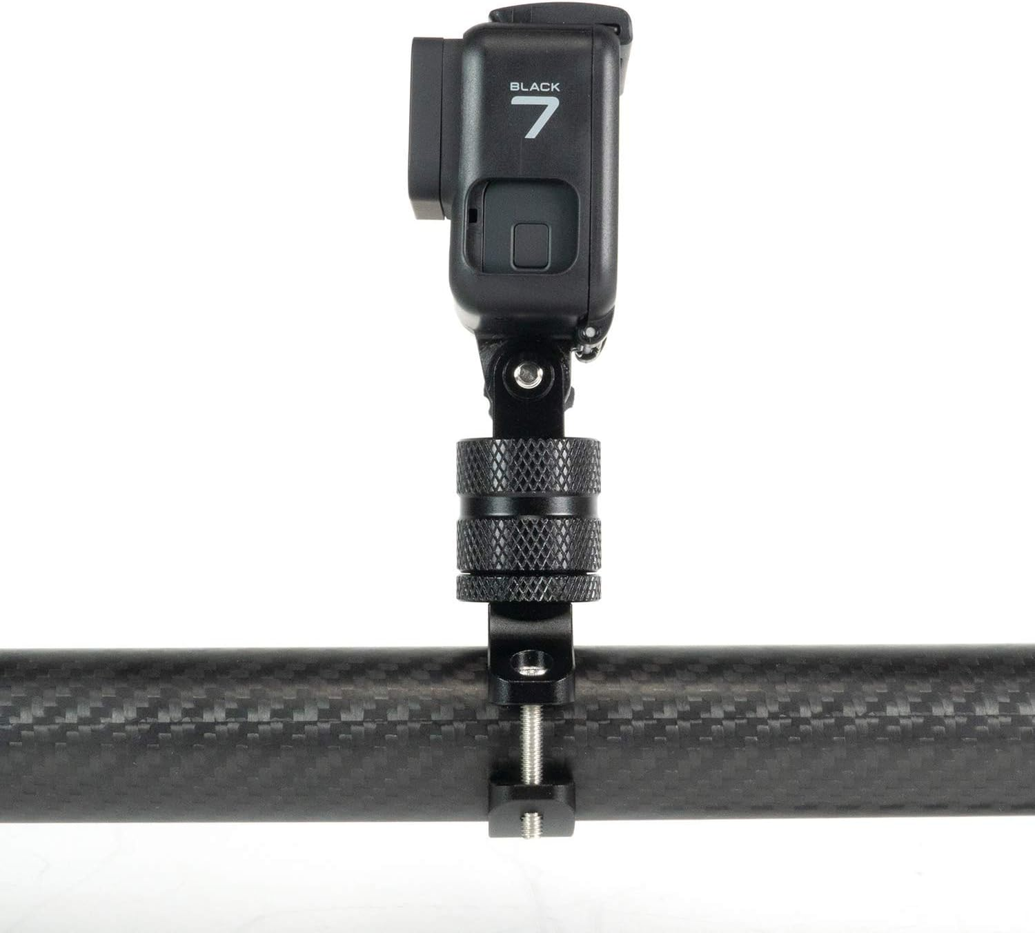 Handlebar Bike Mount with 360 Swivel for Gopro11/10/9/Max, Insta360 GO2/GO 3, X3/X2/RS/R &ndash; 100% CNC Aluminum, 22-34Mm Adjustable Clamp Works with Most Mountain Bikes image number 4