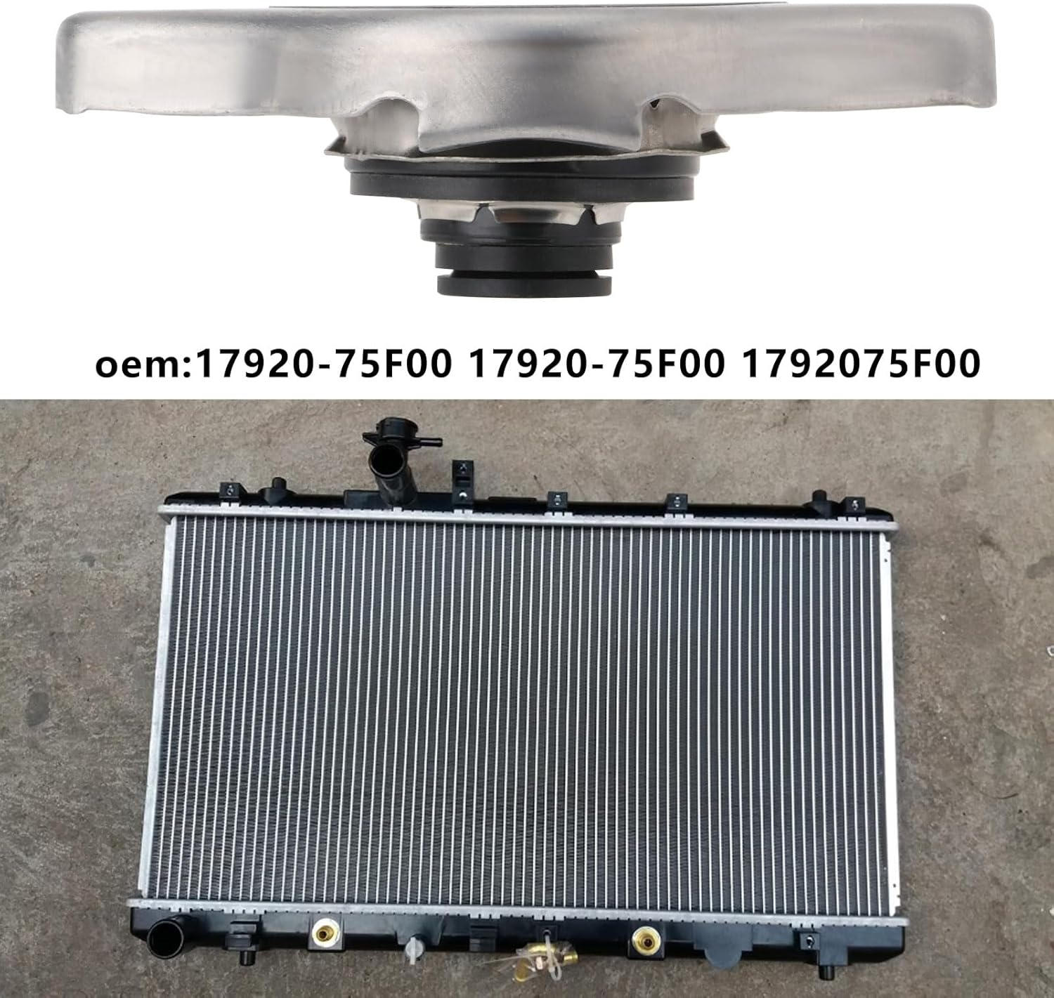 YINETTECH 1Pc Radiator Cap Car Radiator Cap 17920-75F00 17920-75F00 1792075F00 Compatible with Suzuki SX4 Compatible with Vitara MK3 image number 3