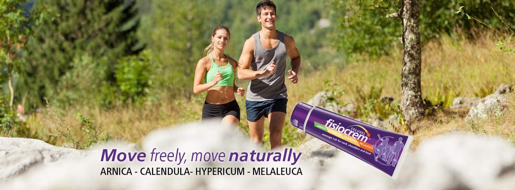 Fisiocrem Solugel 60G &ndash; Muscle Pain Relief Gel with Naturally Derived Active Ingredients of Arnica, Calendula, Hypericum, Melalecua & Menthol, Soothes Sprains, Strains & Sore Muscles, Non-Greasy, Easily Absorbed image number 2