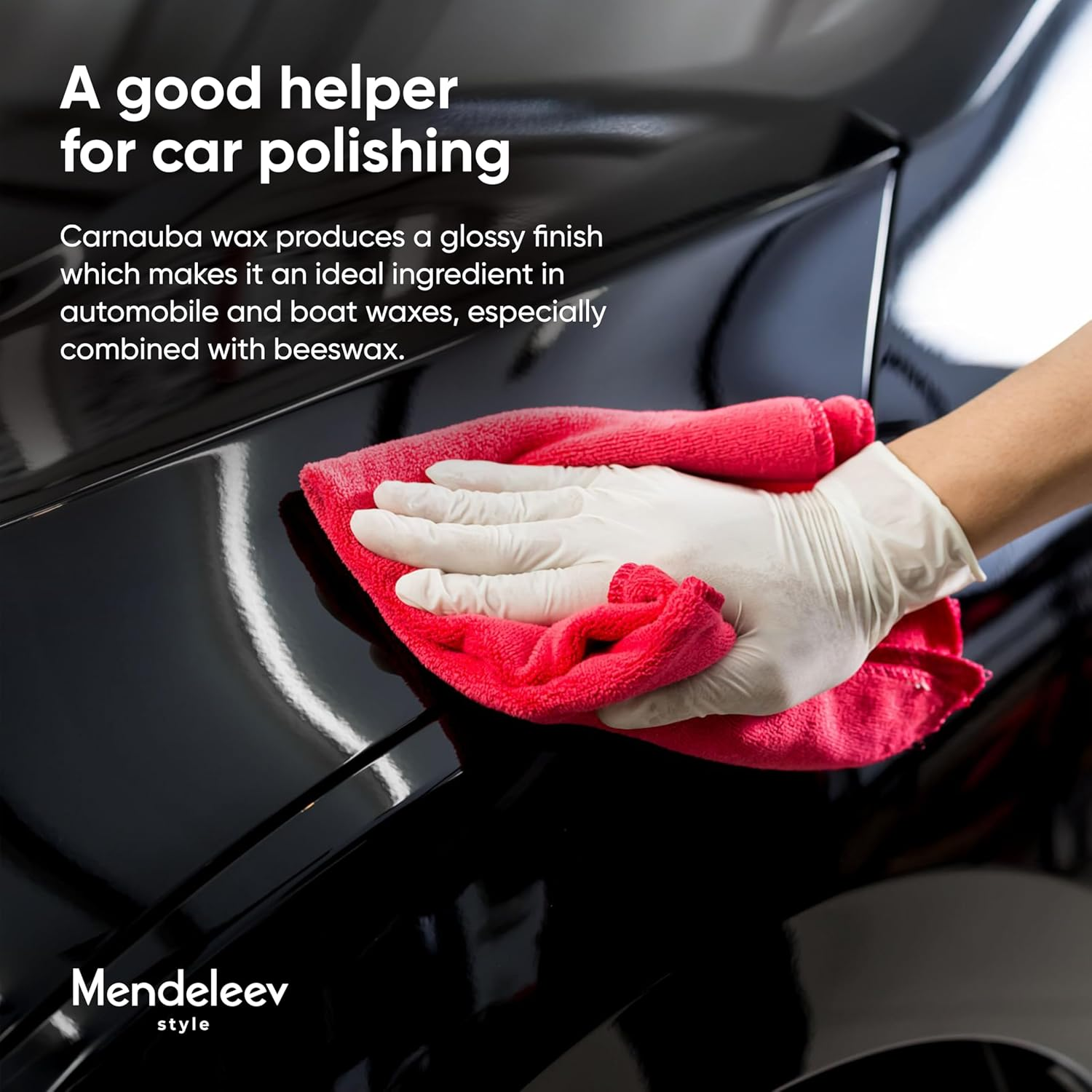 13 Oz (365 Gram) Carnauba Wax Flakes Pure Carnauba Wax Bulk for Wood Polishing image number 6