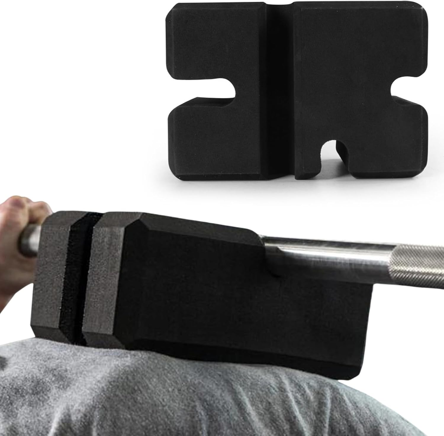Bench Press Block - Adjustable 2-5 Inch Height Training Board, Rubber Bench Block | Deadlift Deficit Blocks for Home Gym Strength Training Deadlift Squat Assistance Range of Motion Limiter image number 5