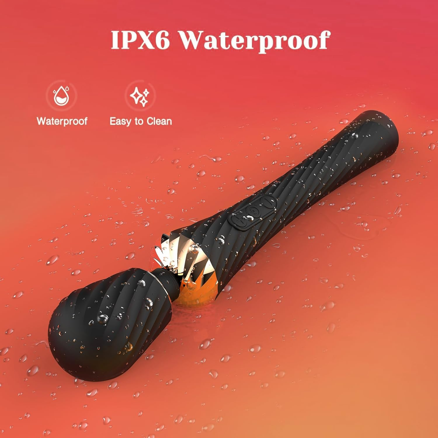 Lovaine Sex Vibrator,Cordless High-Power Wand Massager for Clitoral Stimulation, Quiet & Waterproof Adult Sex Toys for Women & Couples, Personal Vibrator for Full-Body Massage & Intimate Pleasure