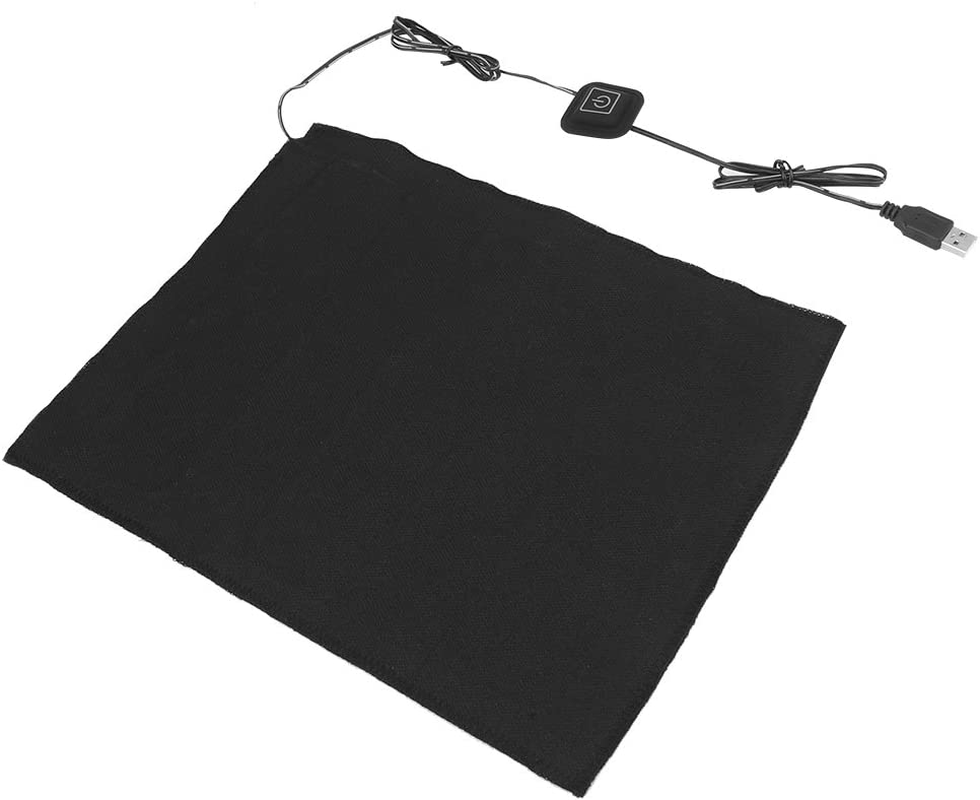 Clothes Seat Pet Warmer Waterproof Warming Mat Heating for Muscle Pain Relief, Electric Cloth Heater Pad Heated Dog Beds Warmer USB Electric Cloth Heater Pad, Pet Heating Pad for Neck,