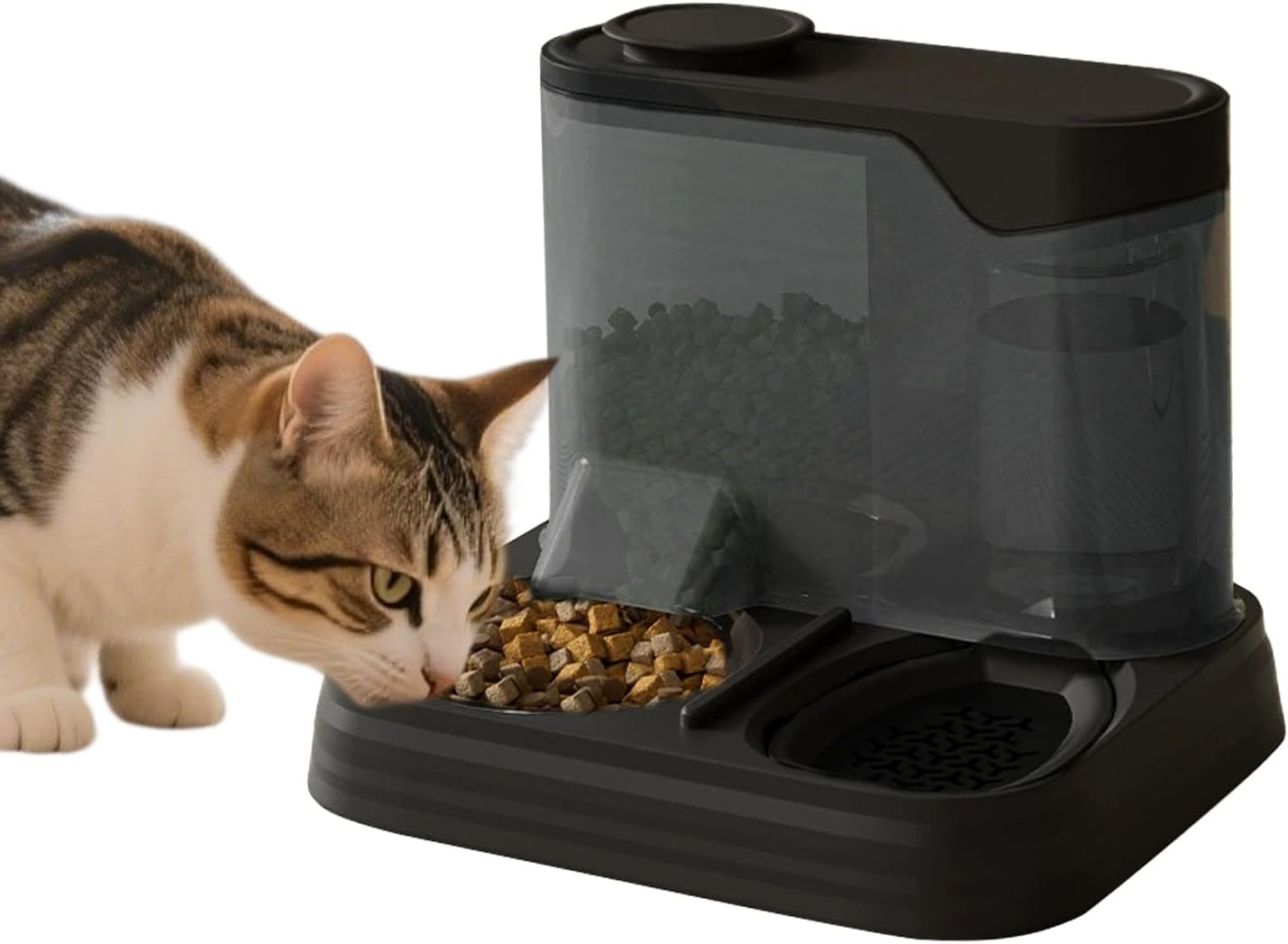 G Ravity Cat Feeder, Pet Feeder and Water Dispenser Set, Automatic Dog Feeder and Dog Water Dispenser, 30X25X23Cm, Durable and Safe Materials Easy to Clean for Home image number 6