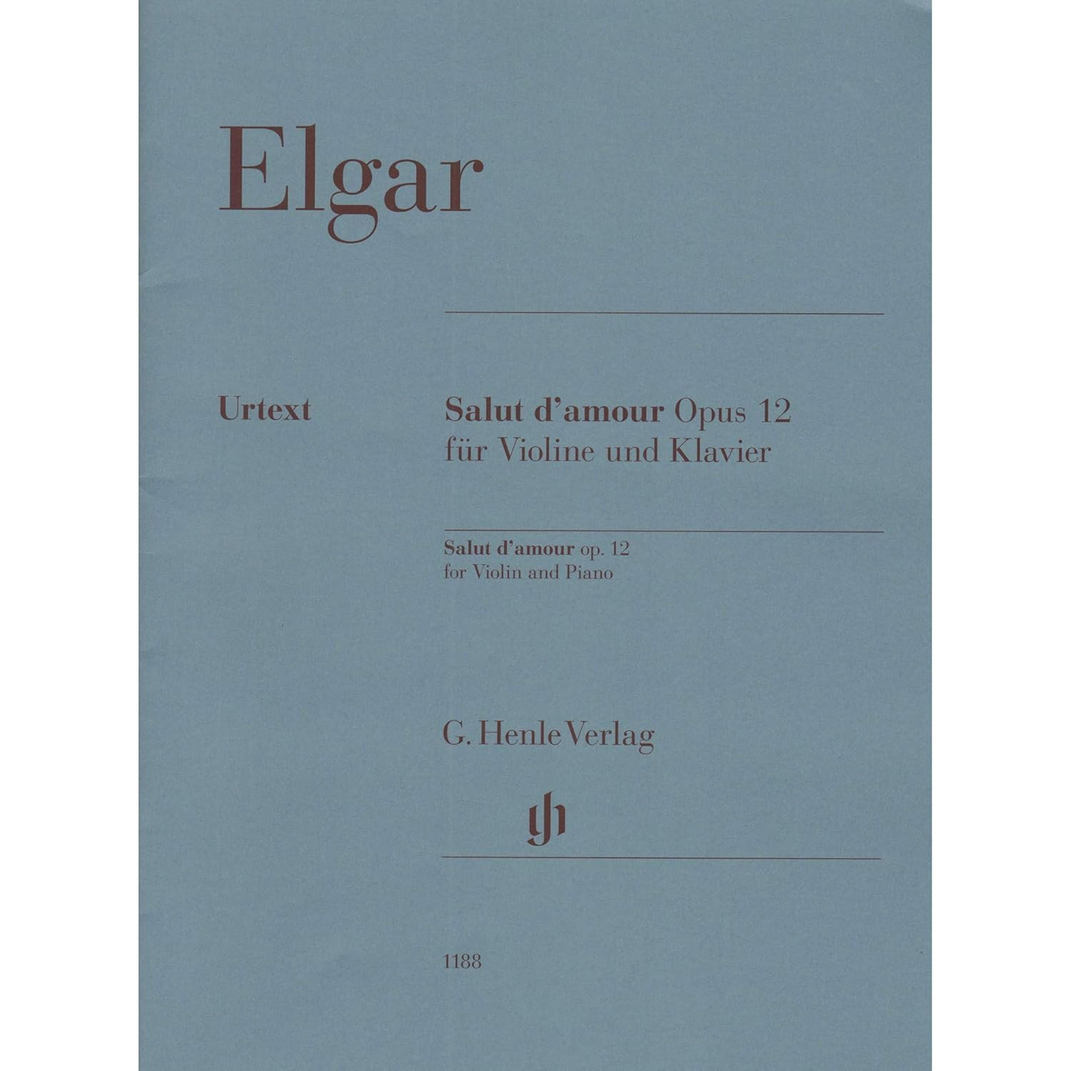 Salut D'Amour Op. 12 F&uuml;r Violine Und Klavier image number 2