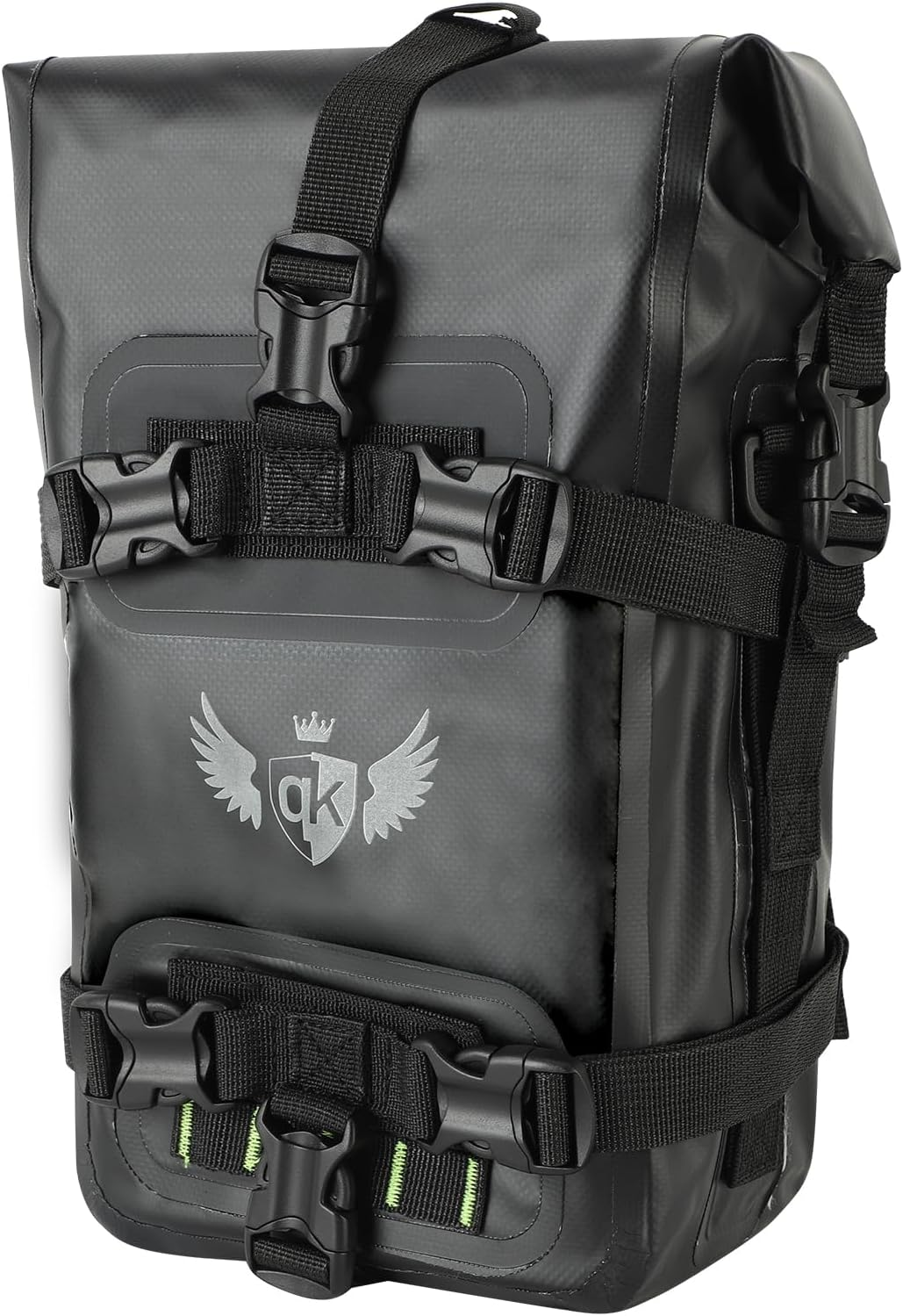 Motorcycle Bumpers Bag IPX7 Waterproof 8L Motorcycle Side Frame Bag with Shoulder Strap Waterproof Motor Crash Bar Bag for Travel image number 1