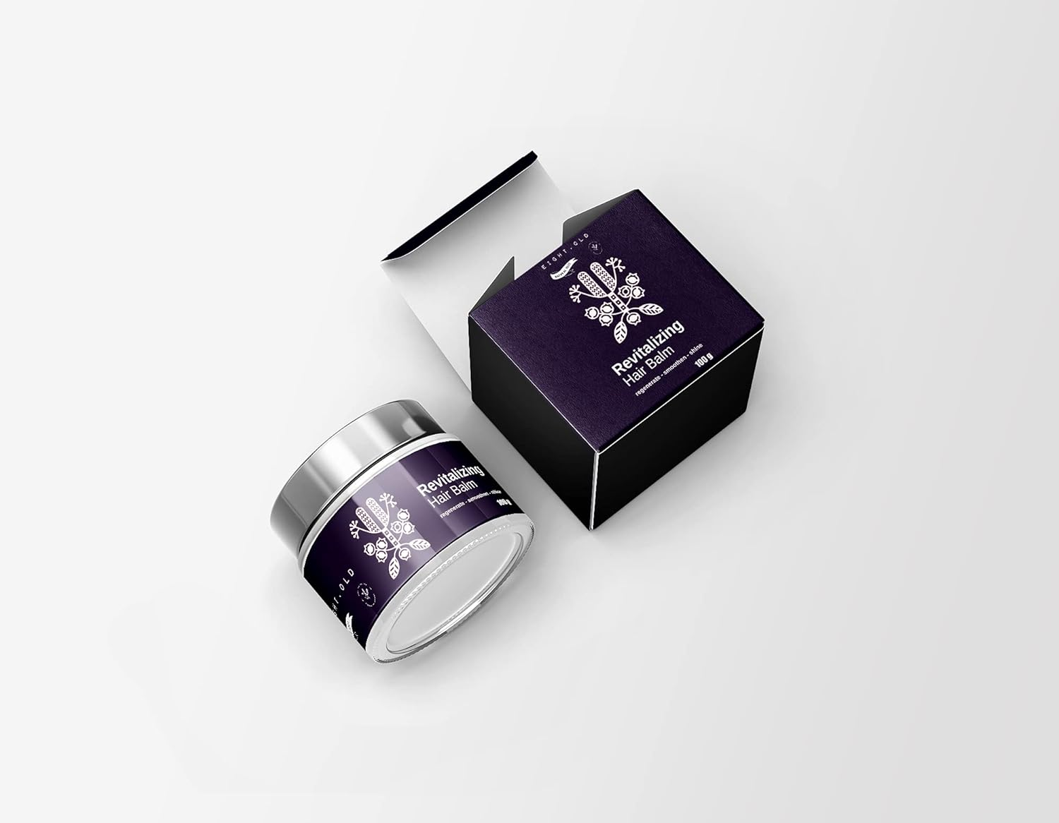 Natural Beauty Essentials Revitalizing Hair Balm (Hair Mask for Dry, Damaged Hair) for Men & Women - Soyabean Oil Extracts (100 Gm) image number 5