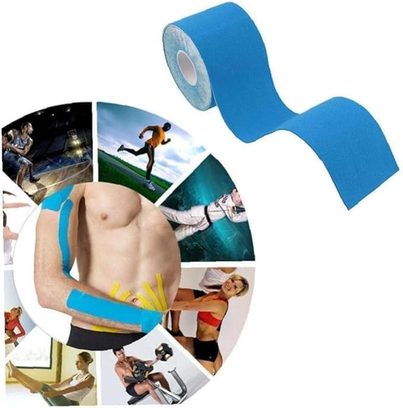 Elastic Kinesiology Tape,Waterproof, Latex-Free Athletic Sports Tape,Ideal for Trainers, Physical Therapy, and Sports Recovery(3Pcs) image number 2