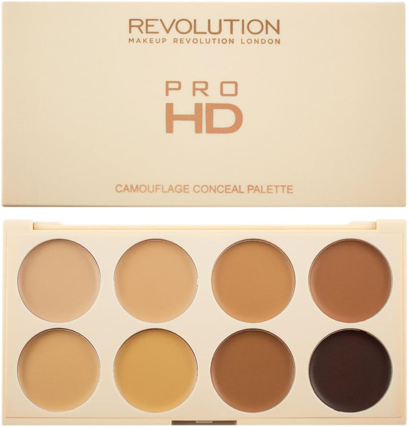Makeup Revolution London Ultra Pro HD Camouflage Medium Dark Concealer, Multicolor, 10G image number 1