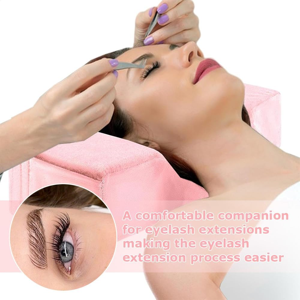 Eyelash Extension Neck Pillow,Professional Beauty Rest Pillow,Eyelash Grafting Table Tools,Butterfly Aesthetics Lashes Headrest,For Beauty Shops image number 5