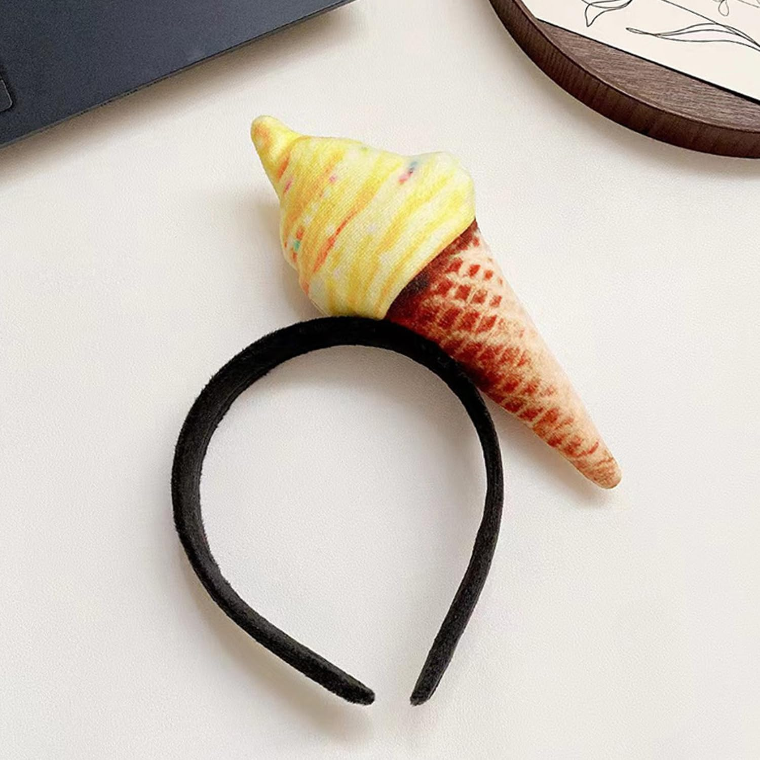 2 X Cone Headbands, Creative and Funny Hair Accessories, Cute Headbands, Accessories for Clothing Party, Hairstyle Decorations. image number 2