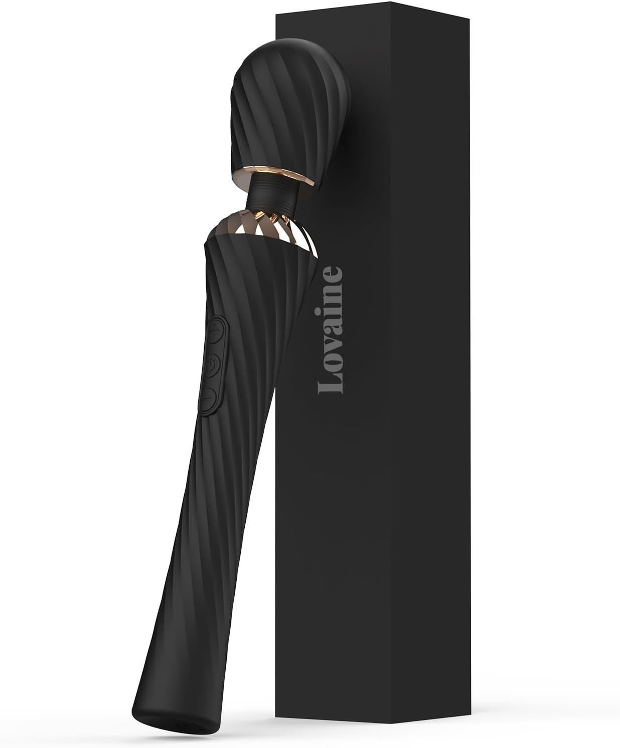 Lovaine Sex Vibrator,Cordless High-Power Wand Massager for Clitoral Stimulation, Quiet & Waterproof Adult Sex Toys for Women & Couples, Personal Vibrator for Full-Body Massage & Intimate Pleasure image number 2