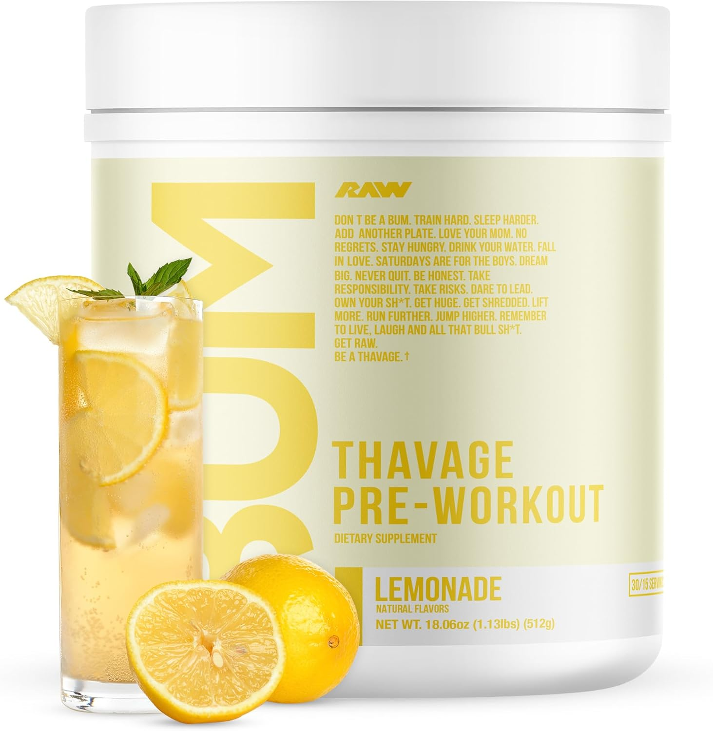Nutrition Cbum Christopher'S Secret Stuff Thavage Pre-Workout Powder 512 G image number 1