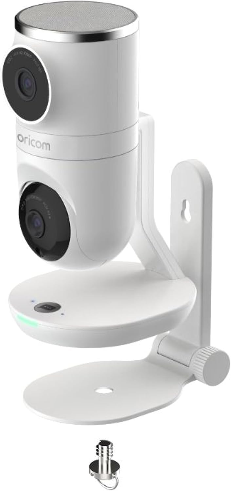 Oricom OBHDUAL Smart Baby Video HD Dual Camera Monitor with Motorised Pan Tilt - Zoom, Temperature, Lullabies, Soothing Sounds, Dual Camera, 1080P HD, Night Vision image number 1