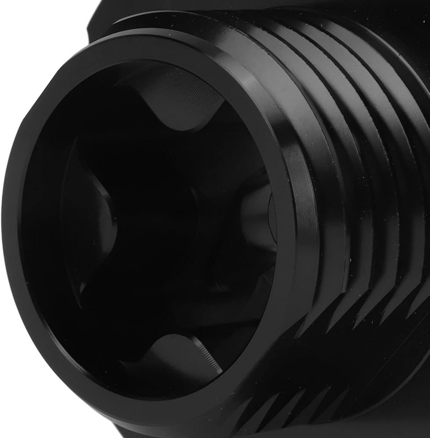 Black Racing Steering Wheel Adapter for T300 T500, Fit Replacement for PCD 73Mm Steering Wheel image number 2