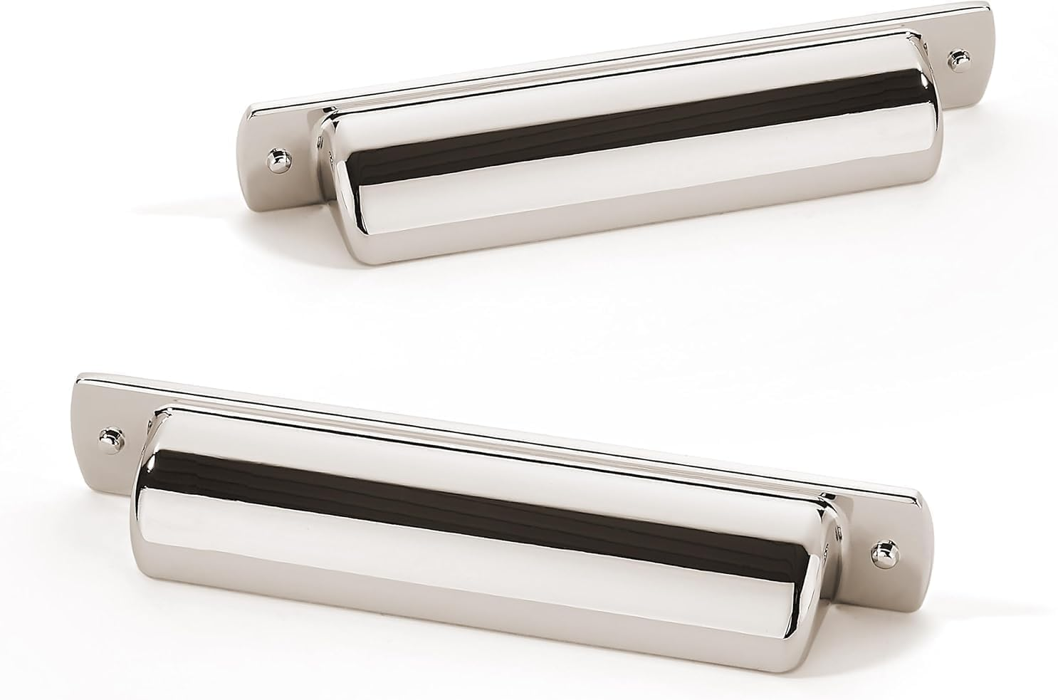 Khtumeware 10 Pack 3" Drawer Pulls Antique Brass Cabinet Cup Pulls Kitchen Hardware Cabinet Handles Drawer Handles Knobs 3 Inch Hole Center