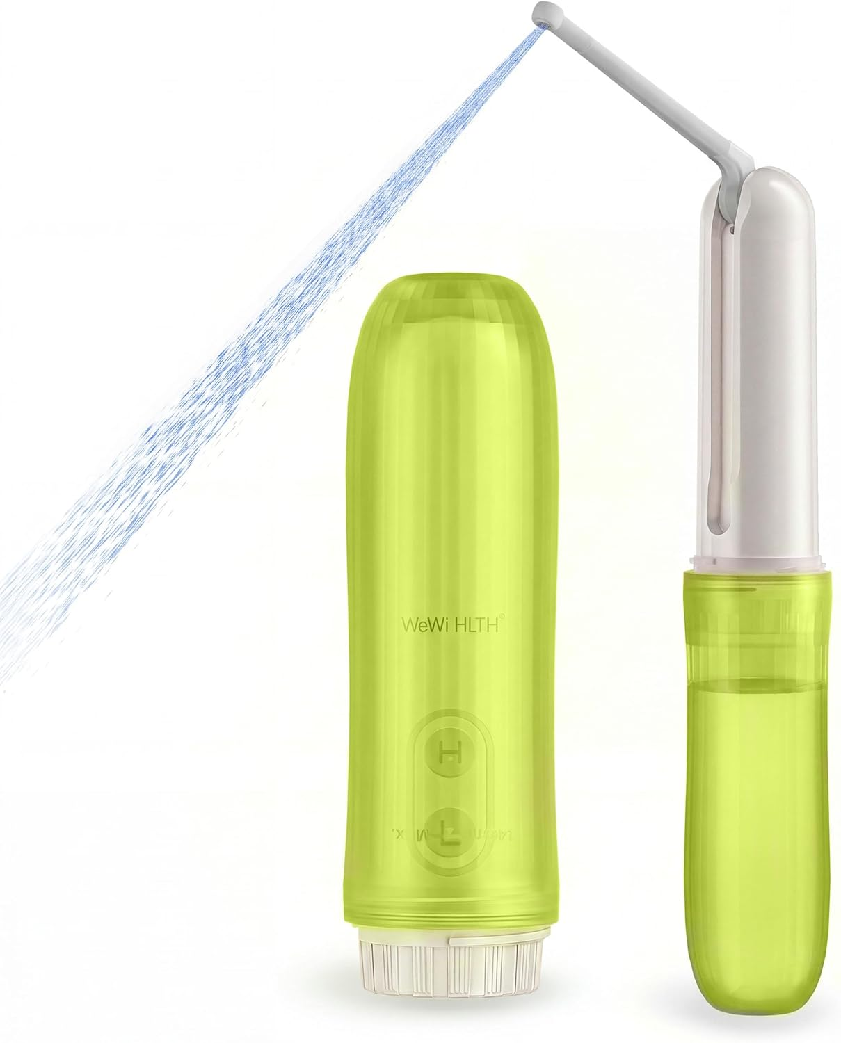 Portable Bidet - Mini Foldable Handheld Personal Travel Bidet with 2 Pressure Options Electric Sprayer Toilet for Personal Hygiene Cleaning/Soothing Postpartum Care/Perineal & Hemmoroid Treatment