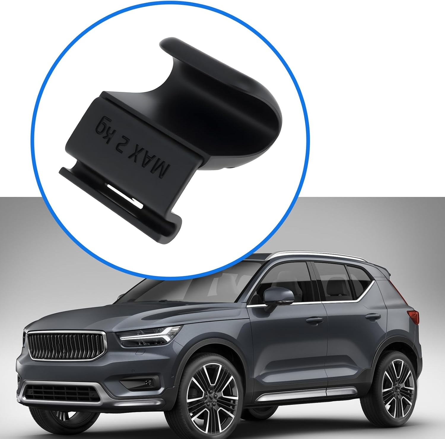 Emagtech Car Glove Compartment Hook Interior Hook 31477918 Compatible with Volvo XC40 2019 Onward image number 6