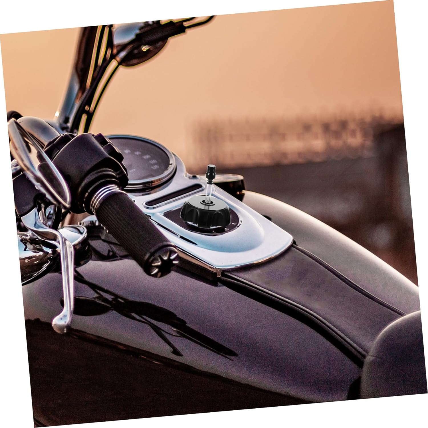 PLAFOPE Motorcycle Hexagonal Tank Cap Cover for Motorbikes Easy Installation Design for Custom Modifications and Upgrades image number 6