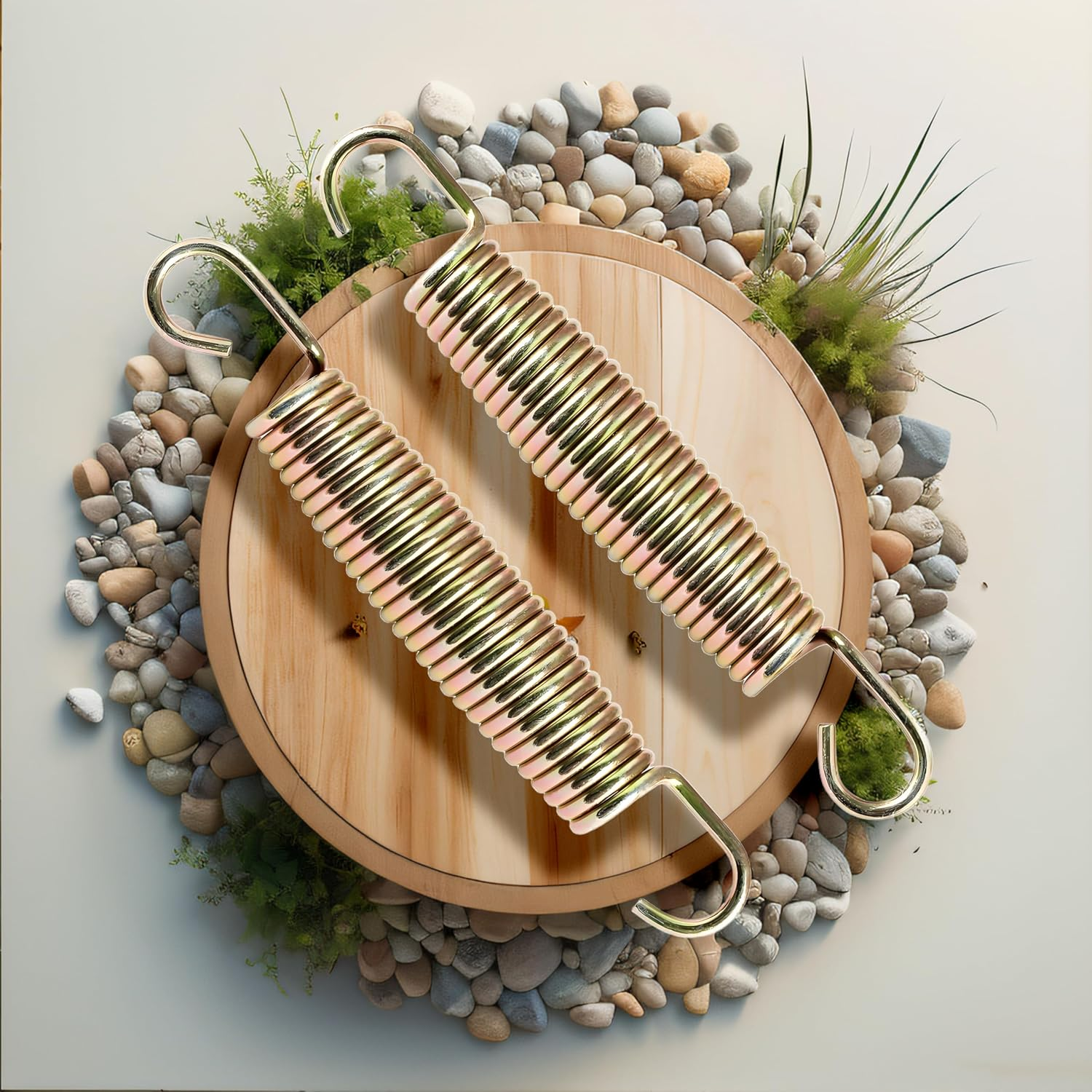 Woowood 5.5 Inch Trampoline Springs Heavy Duty Stainless Steel Replacement Parts, Universal Trampoline Spring Tool, Weather-Resistant, Set Of image number 3