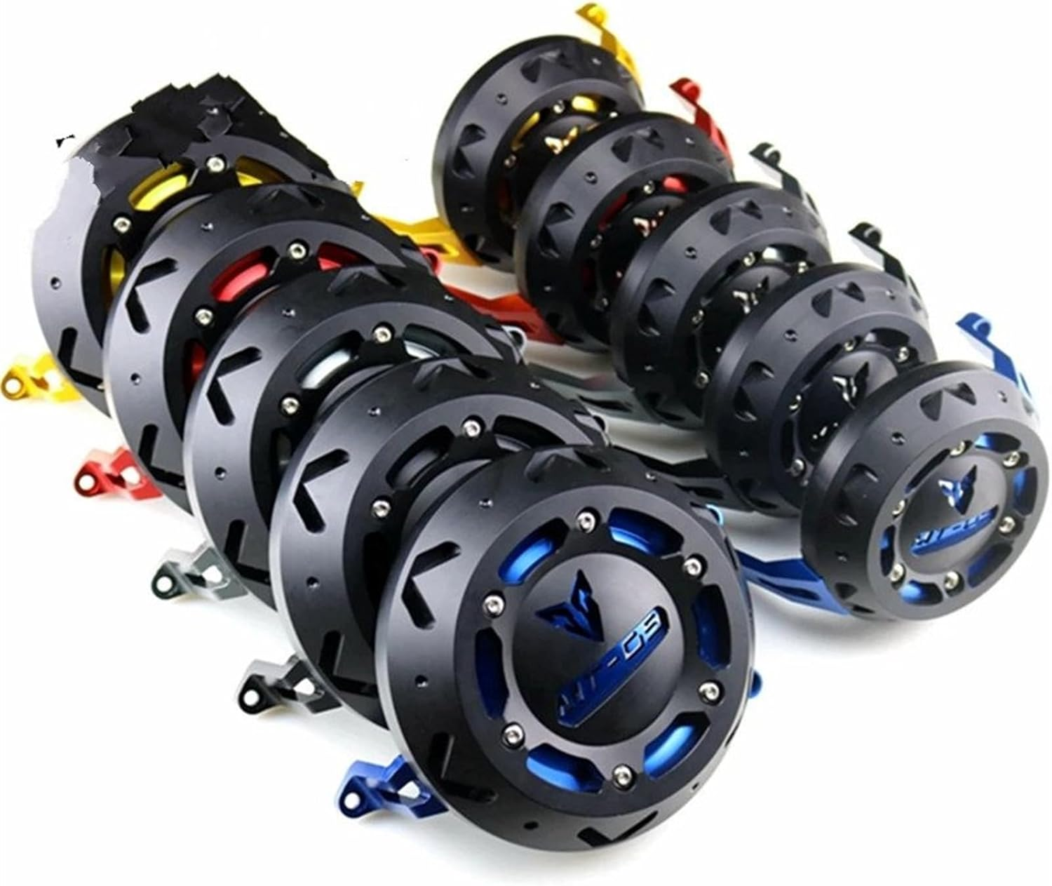 Slider for Yamaha MT09 MT-09 FZ09 2014 2015 2016 2017 2018 2019 2020 Engine Stator Hood Engine Protector Cover Anti-Drop Protective (Color : Bluemt094) image number 6