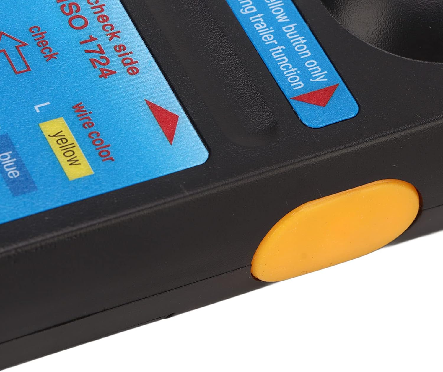 12V 7Pin Trailer Wiring Circuit Tester, ABS and Copper Trailer Wiring Tester, Black Plug Socket Diagnostic Tool for Trailers Horseboxes Carriers image number 3