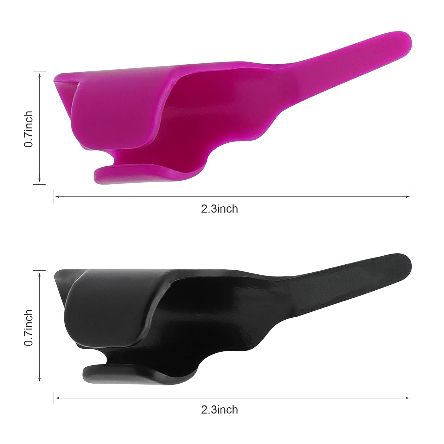 Sewing Fingerthing Pusher Finger Protector Professional Quilt Processing Sewing Accessories Tool by SINSETU(2 Pack) image number 3