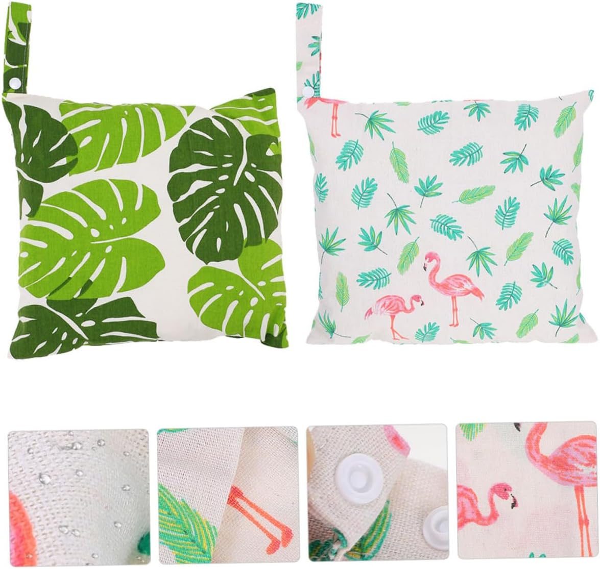 Diaper Storage Bag 4Pcs Mixed Colors Practical for Baby Diaper Bag Needs image number 5