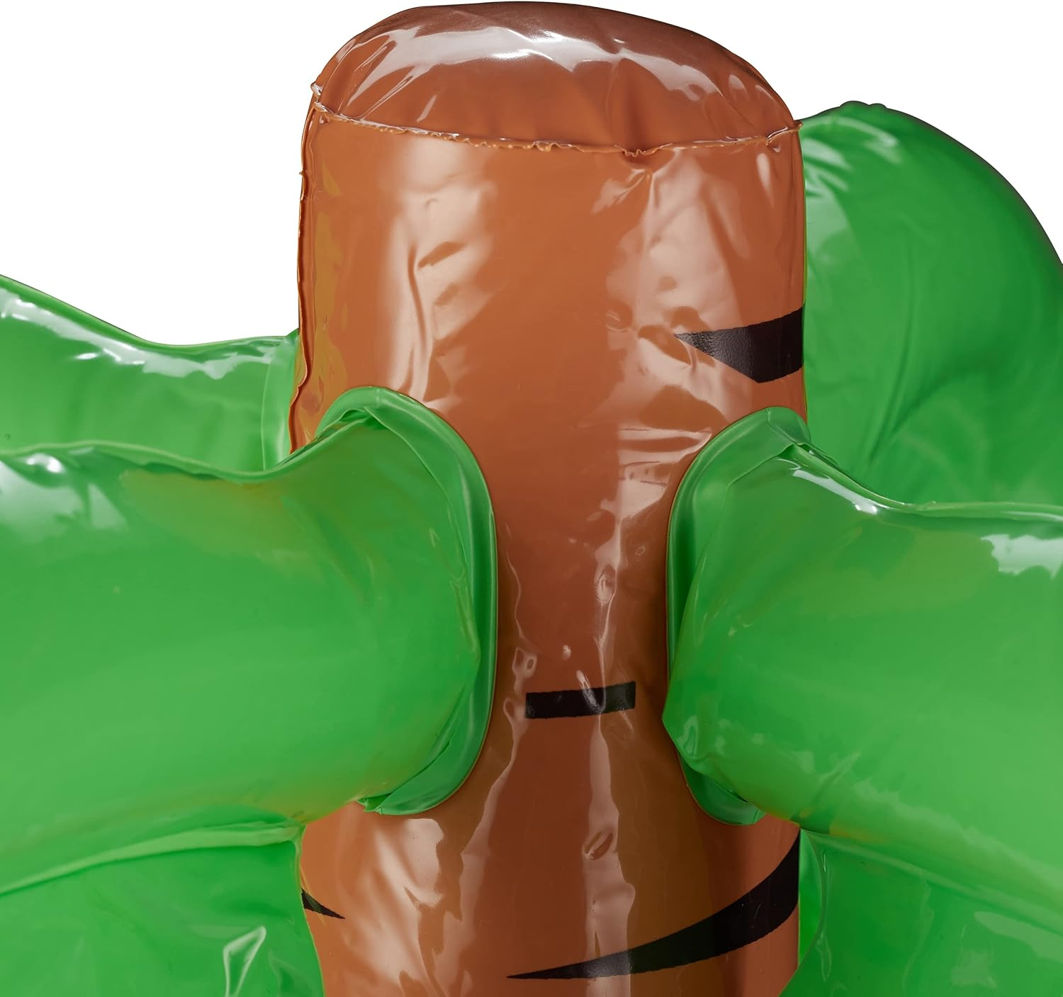 Relaxdays Inflatable Palm Tree, Cool Pool Decoration, Decorative Palm Tree for Inflating, Summer Party Decoration, 80 Cm High, Green/Brown, Pack of 1 image number 3