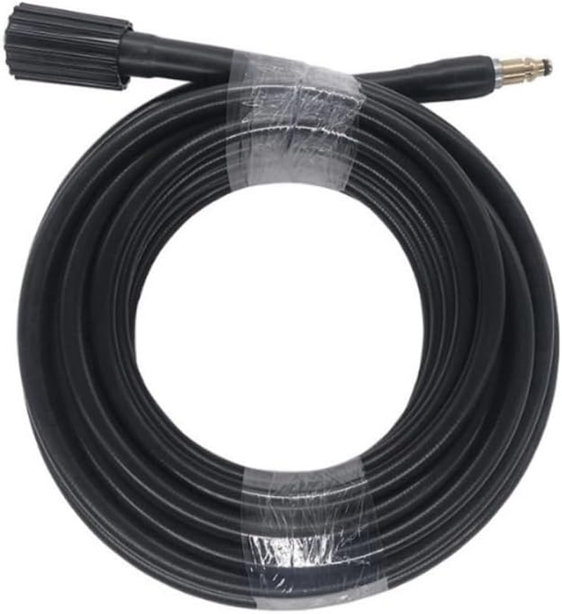 Poemtian Pressure Washer Hose,Garden Hose Flexible Power Washer Hose, Lightweight Kink Resistant Power Washer Hose Replacement,Durable and Easy to Store image number 3