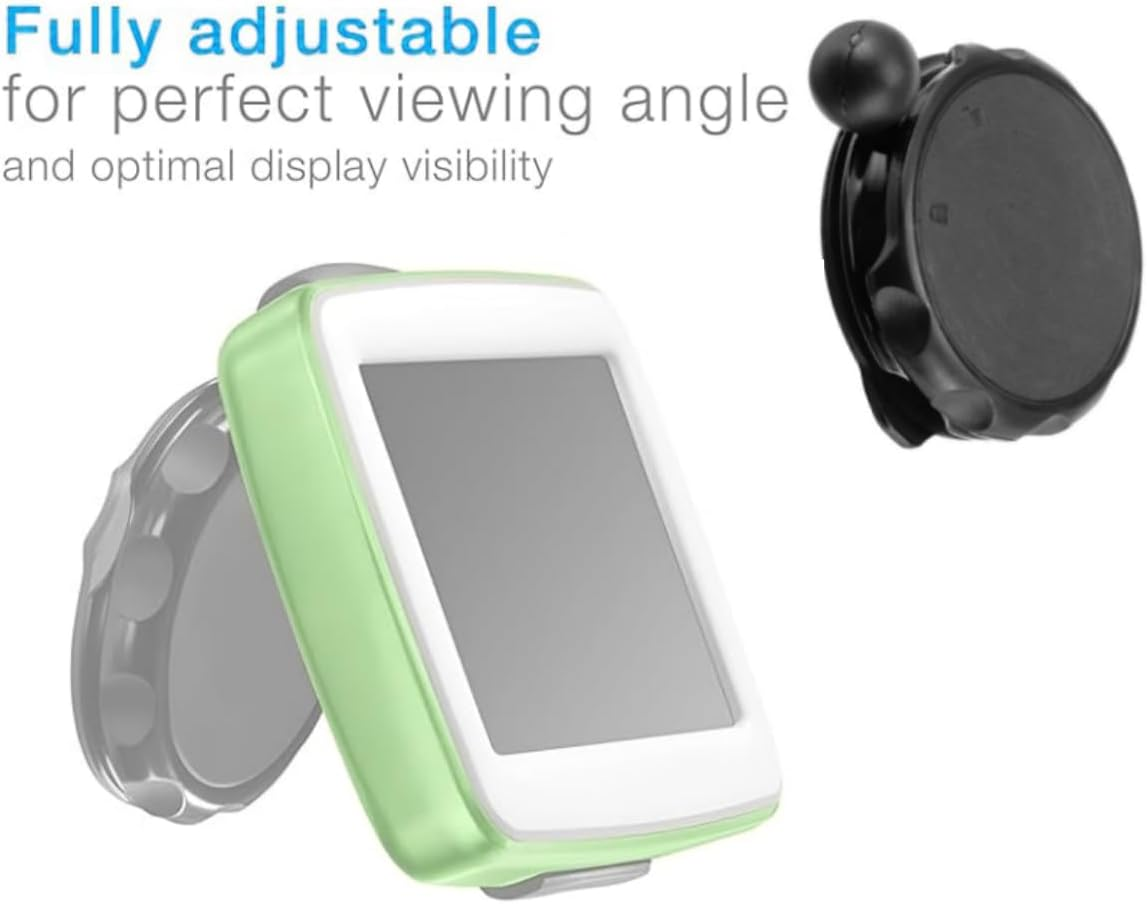 Car Suction Cup Mount, Car Mount, GPS Sat Nav Holder Compatible with Tomtom Start 20 25 60 GO Live 800 825 via GPS Accessories Car Cradles