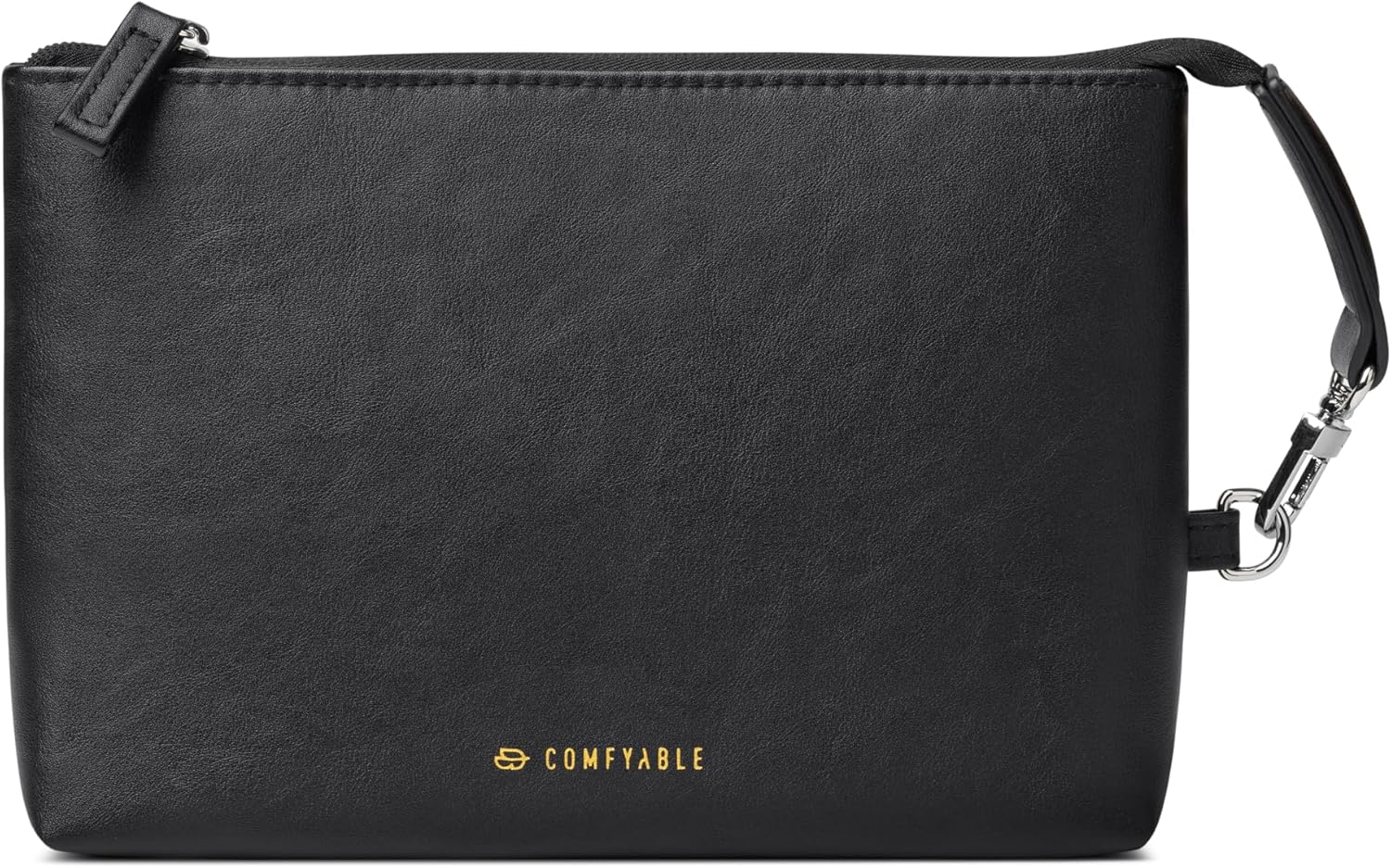 Comfyable Electronic Organizer Travel Case, Cord Storage Bag for Tech Accessories, Water-Resistant Cable Organizer, Premium Leather Pouch for Charger, Phone, Cable, Mouse, Power Bank, Chocolate