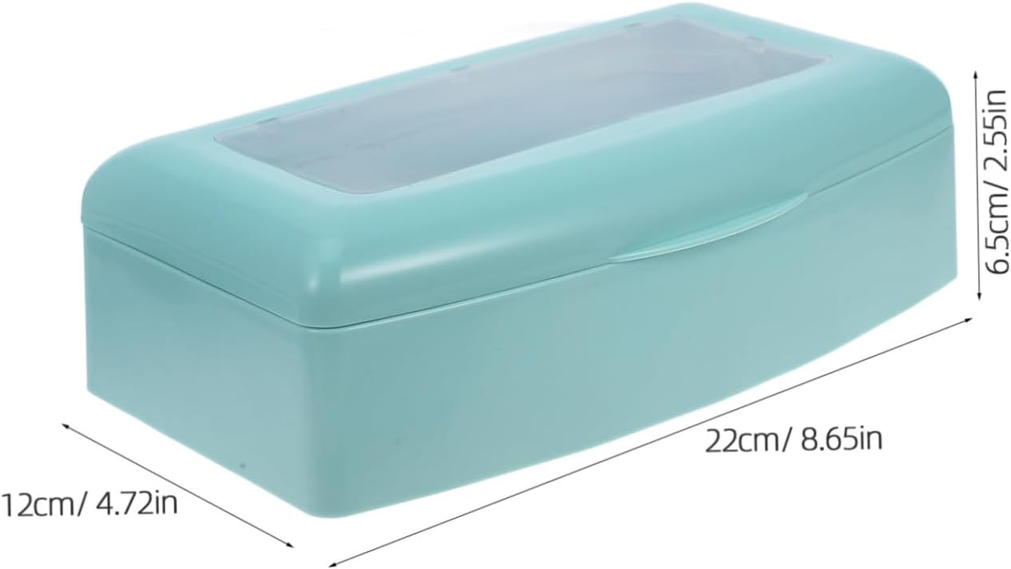 VICASKY Professional Nail Tool Sterilizer Box Cuticle Trimmer Manicure Tools Kit Nail Clipper Cleaning Tray Organizer Box for Home Salon Use image number 3