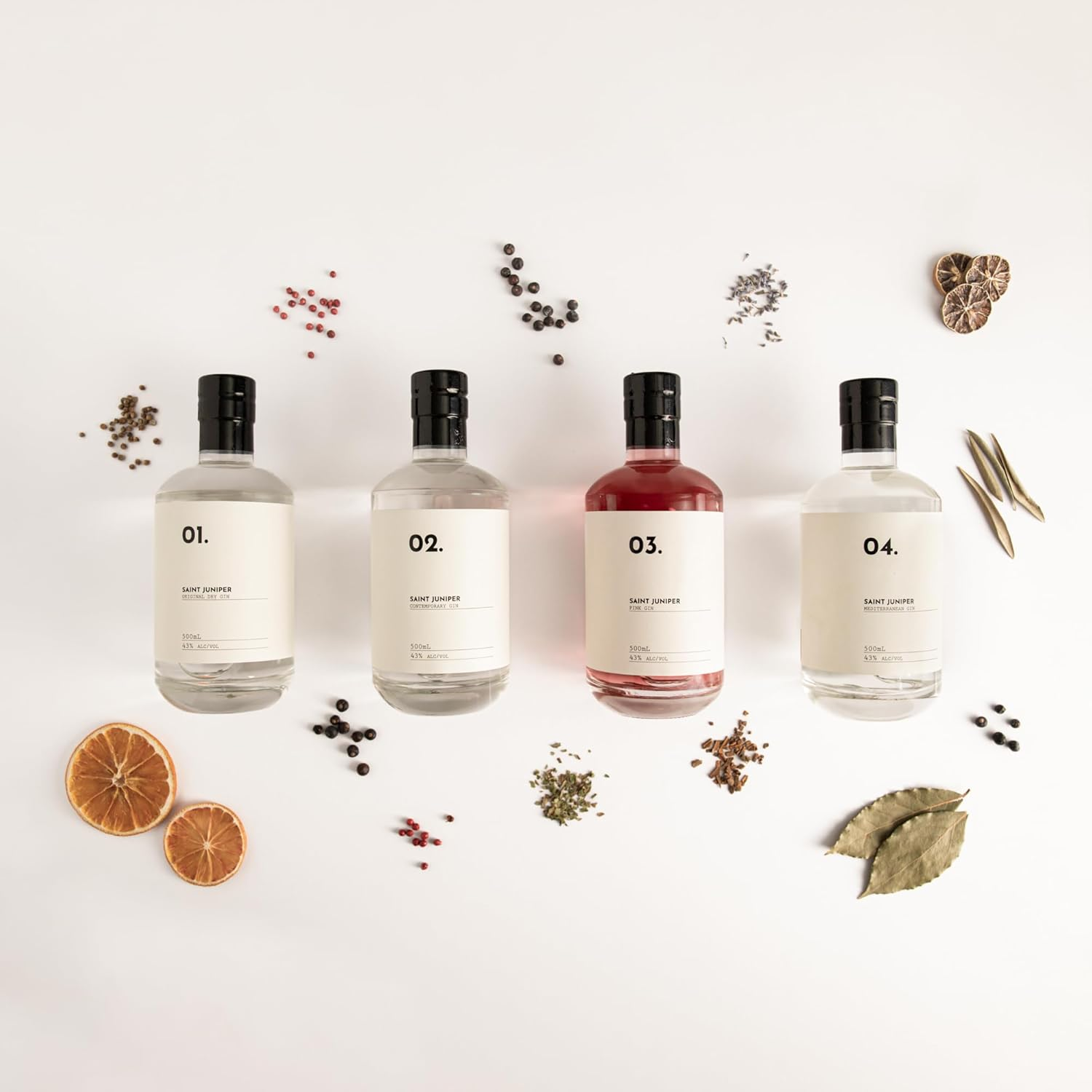 Saint Juniper Orange & Elderberry Contemporary Gin (500Ml)