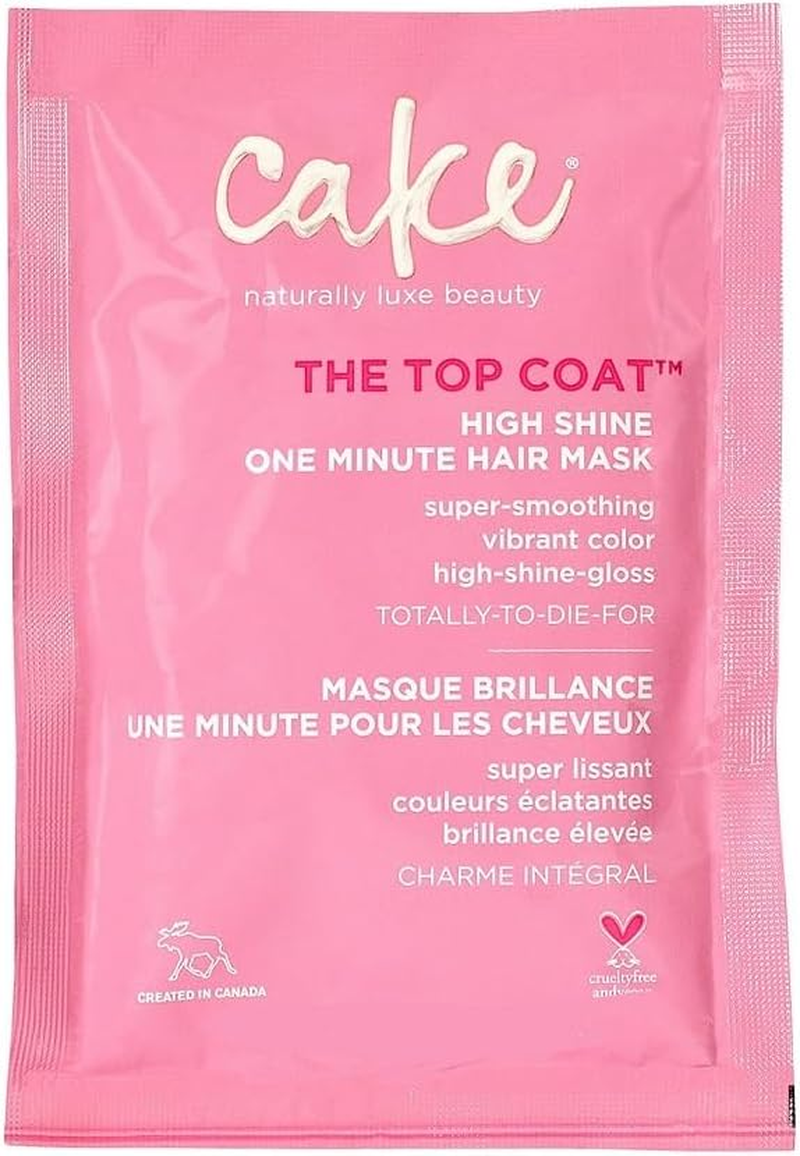 Cake Beauty the Top Coat One Minute High Shine Hair Mask, 1.76 Ounce image number 5