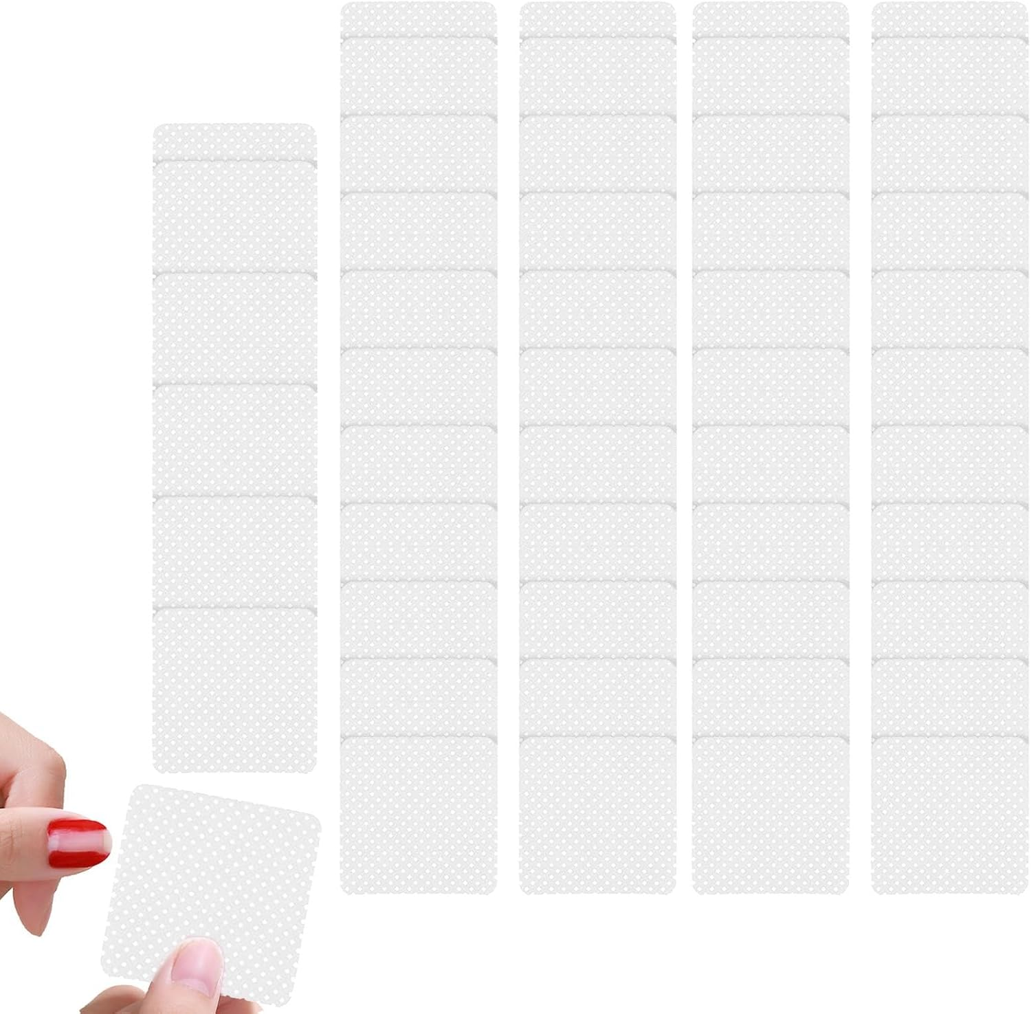 Lint Nail Wipes - Lint Nail Polish Remover Wipes - Nail Salon Supplies, Super Absorbent Gel Nail Polish Remover Pads, Eyelash Extensions Wipes for Women