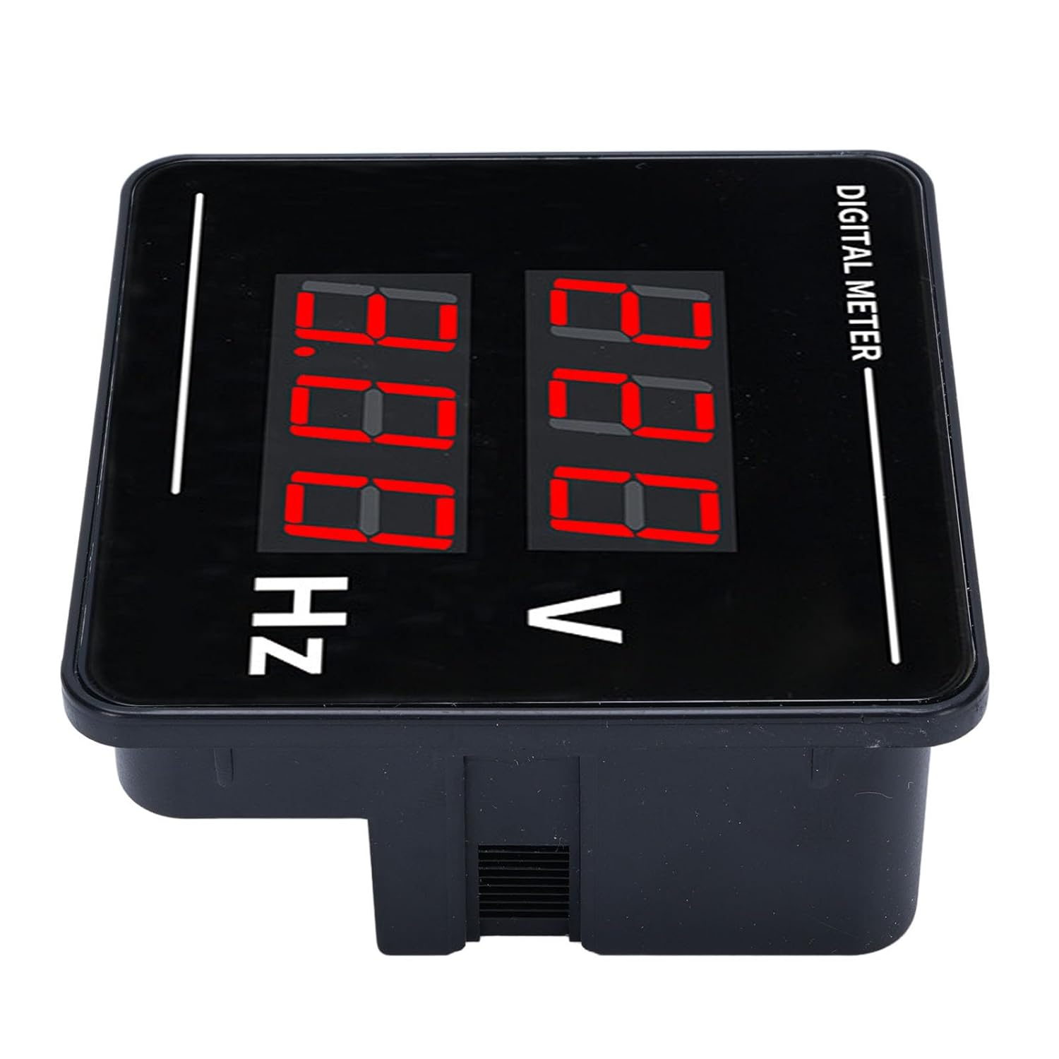 Digital AC Voltmeter Panel Mounting Meter, Digital Voltmeter Ammeter Panel, Voltage Amperage Tester with LCD Display, DC Voltage Voltage Indicator