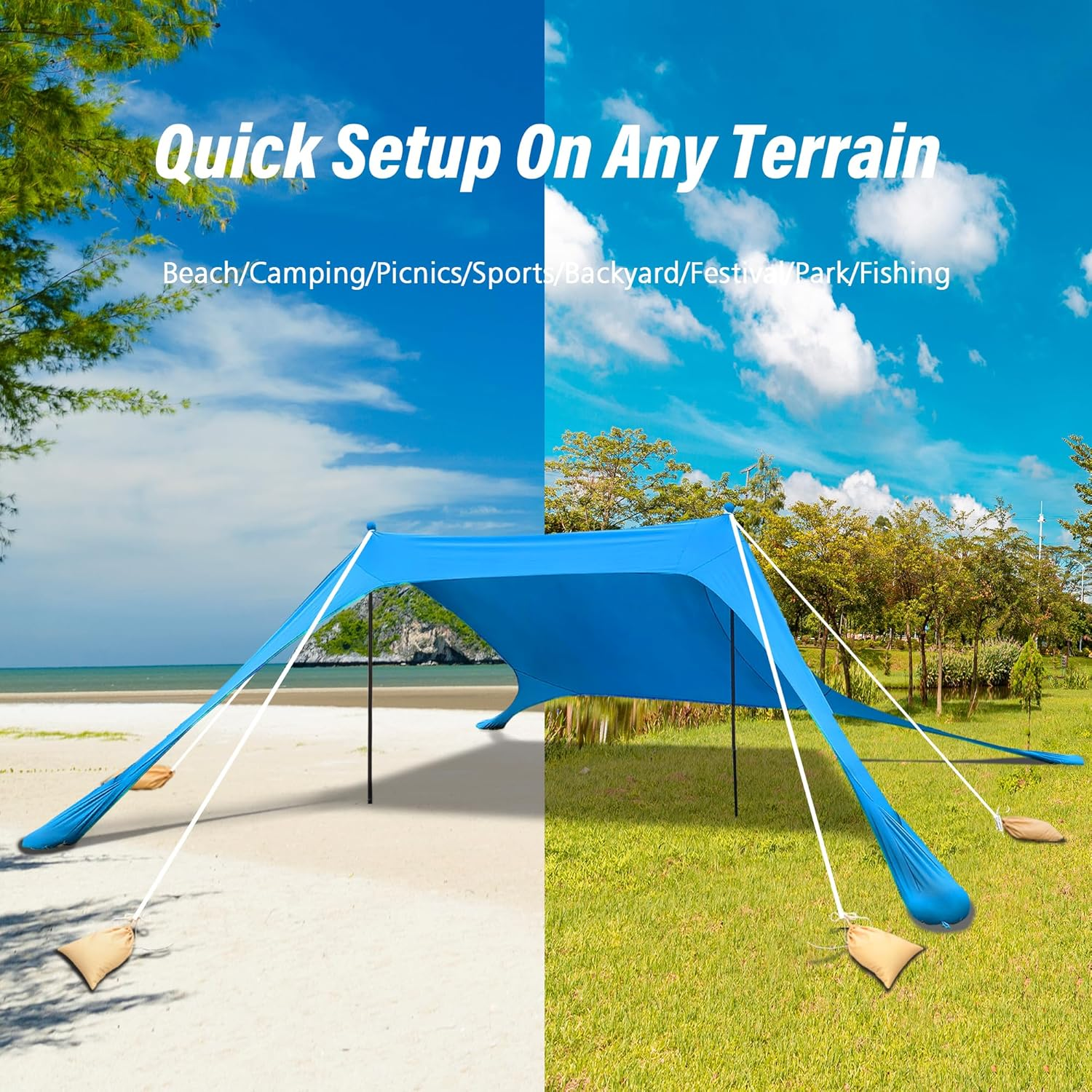 Beach Shelters Beach Tent image number 4