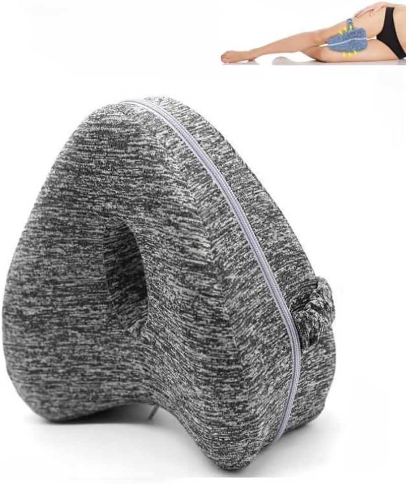 Smoothspine Alignment Pillow,Leg Pillows for Side Sleepers for Relieving Leg, Hip Pain & Sciatica,Improve Leg Shape and Enjoy Quality Sleep,Blue