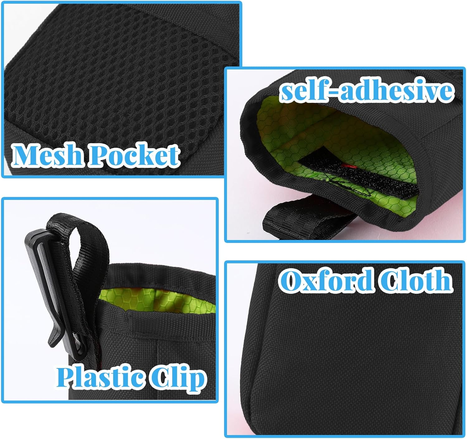 Food Bag Dog Training Treat Bag for Dogs Portable Food Bag Dog Training Versatile Hands Free Treat Bag Waterproof Treat Training Bag Pack of 2 image number 1