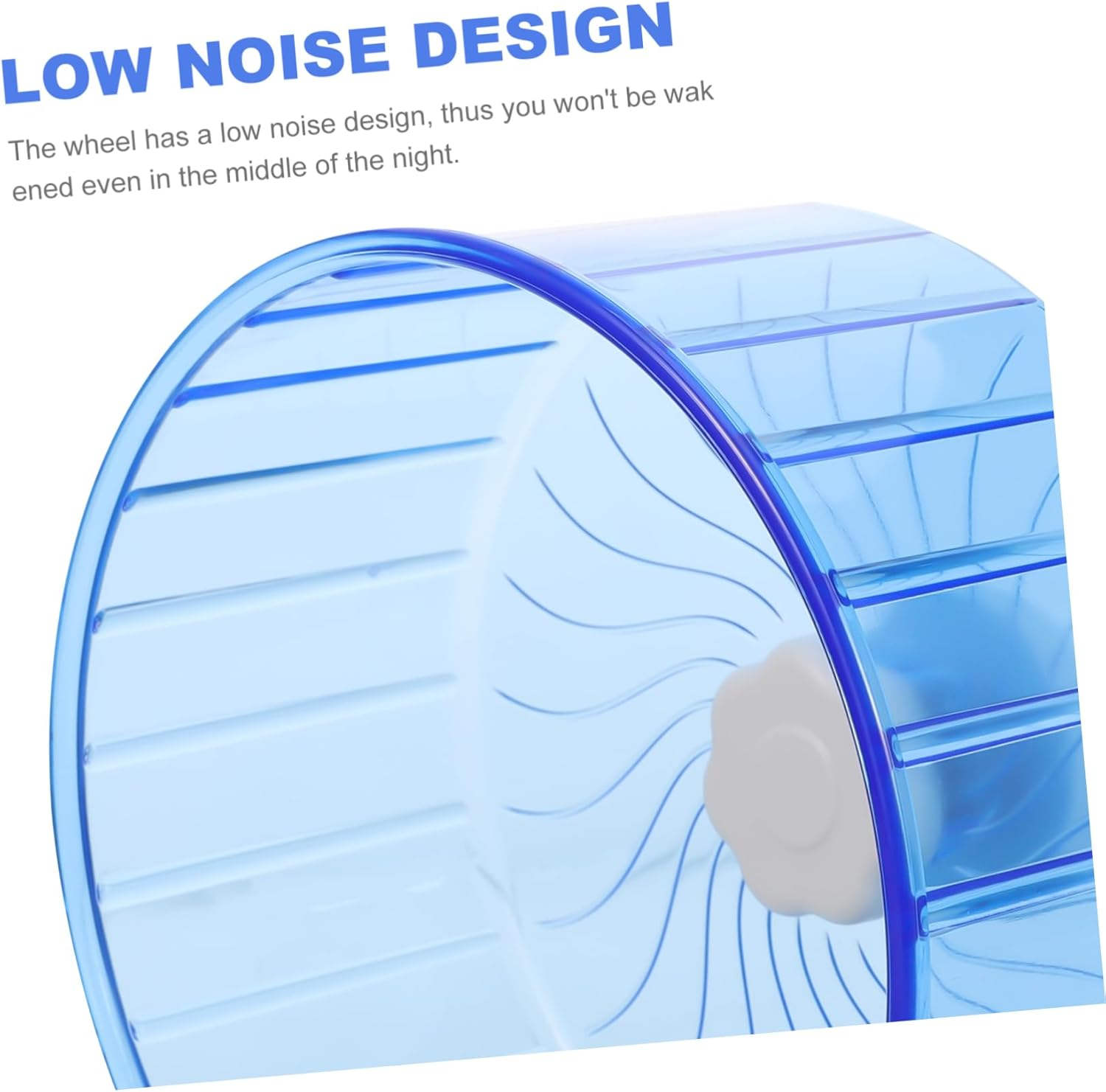 Gatuida Silent Running Wheel Hamster Exercise Wheel for Hedgehog Chinchilla Guinea Pig Double Bearings image number 5