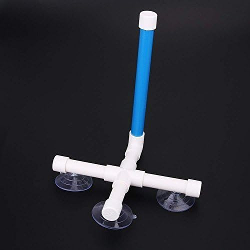 Portable Bird Parrot Stand with 3 Suction Cups,Shower Perch, Toy Holder & Wall-Hanging Platform for Parakeet Play image number 2