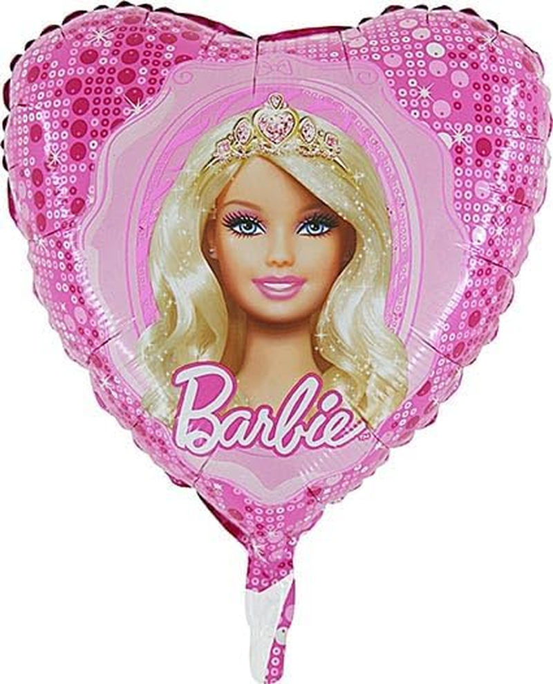 Toyland&reg; 46Cm (18") Doll Wearing Tiara Heart Shaped Character Foil Balloon - Kids Party Decorations