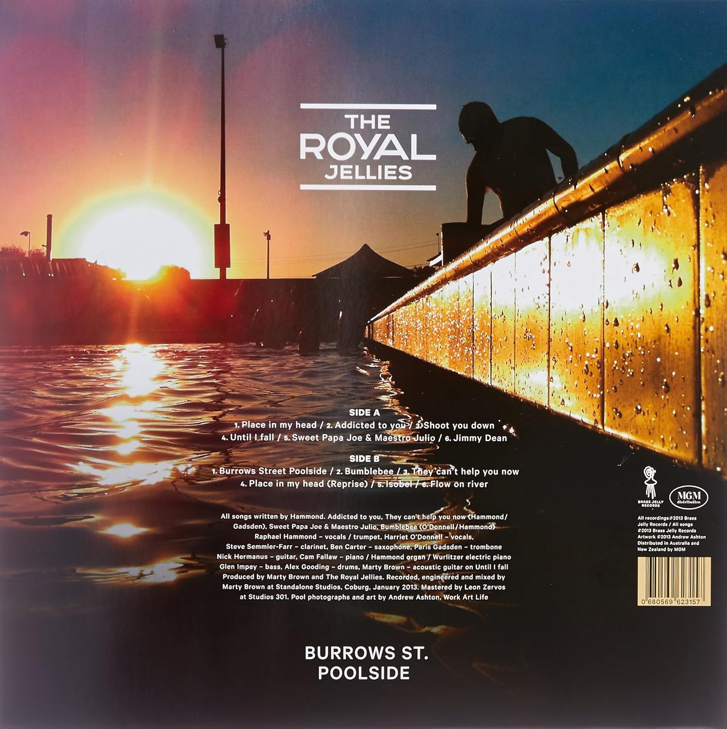 Burrows St. Poolside -LP