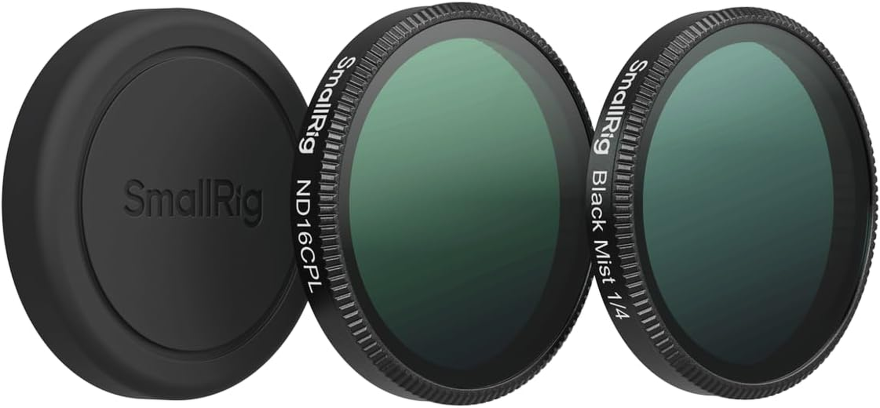 Smallrig Filter Kit for DJI Osmo Action 6, ND16/CPL & 1/4 Black Mist Filter Kit with Silicone Cover, Snap-On Mount, No Need to Remove Lens, Action Camera Accessories for Video Photography-5896 image number 1
