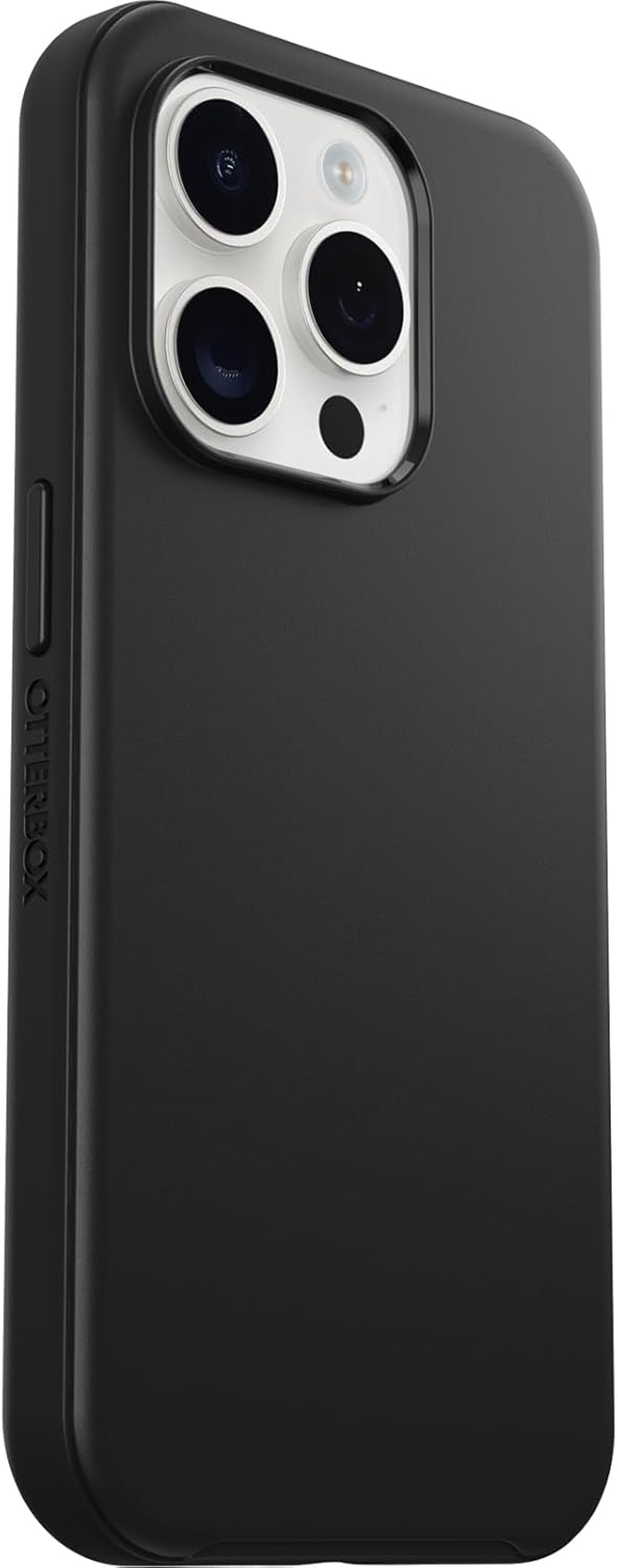 Otterbox Iphone 15 Pro (Only) Symmetry Series Case - Black, Snaps to Magsafe, Ultra-Sleek, Raised Edges Protect Camera & Screen (Ships in Polybag, Ideal for Business Customers) image number 3